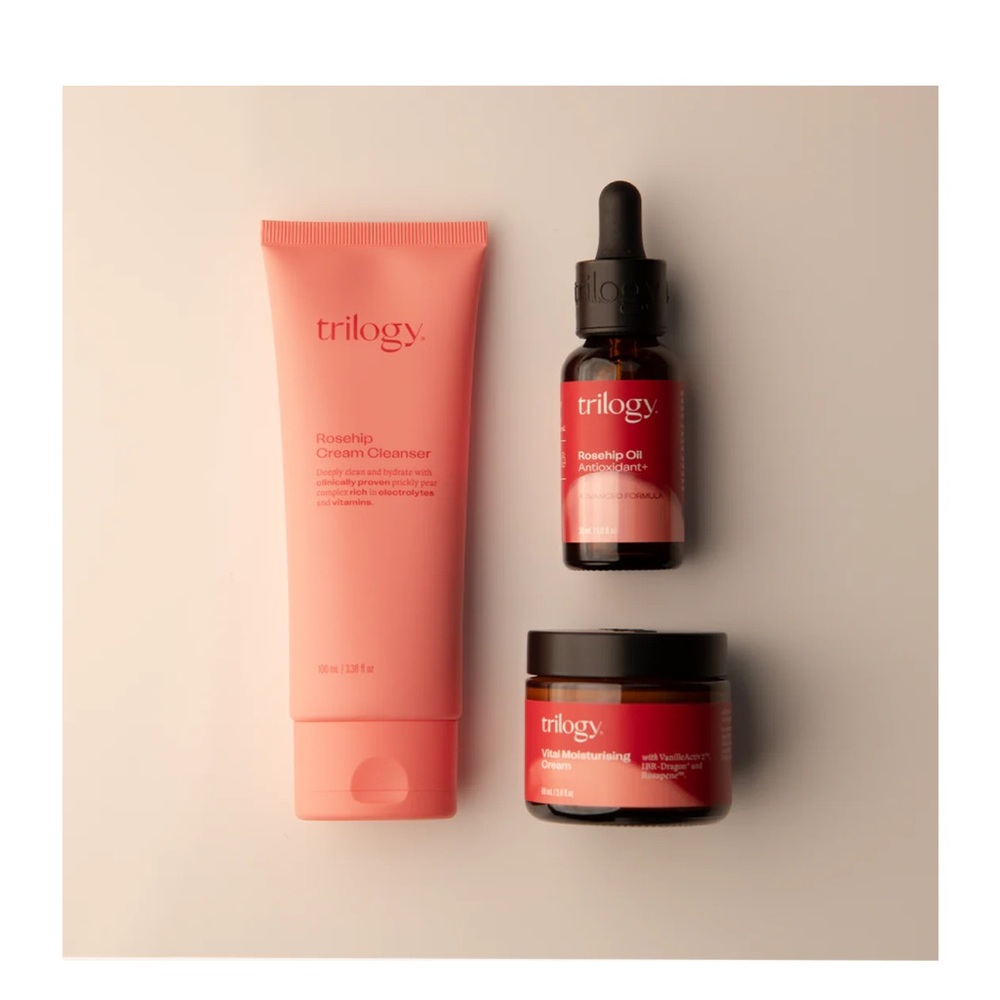 Trilogy All about hydration, limited edition set
